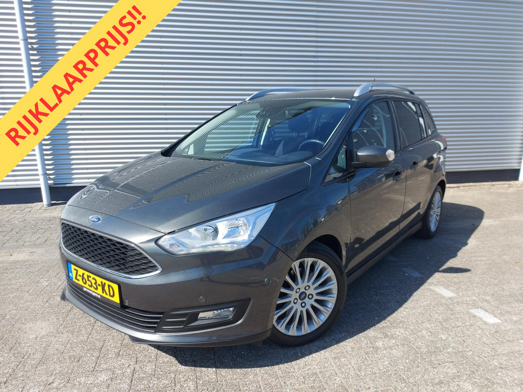 Ford Grand C-Max 1.0 Titanium, airco,cruise,navigatie/camera,stoel/stuurverwarming,voorruit verwarmd,parkeersensoren, 44029976-0.jpg | Autopark Uden 