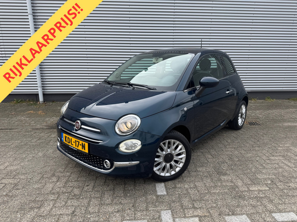 Fiat 500 1.2 Lounge,Pano,Navi/Carplay,Bluetooth,Cruisecontrol,Virtueel,Parkeersensoren, 52416199-0.jpg | Autopark Uden 